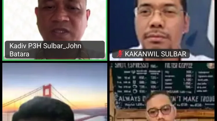 Kemenkum Sulbar Perkuat Evaluasi Kinerja dan Percepatan Program di Triwulan II