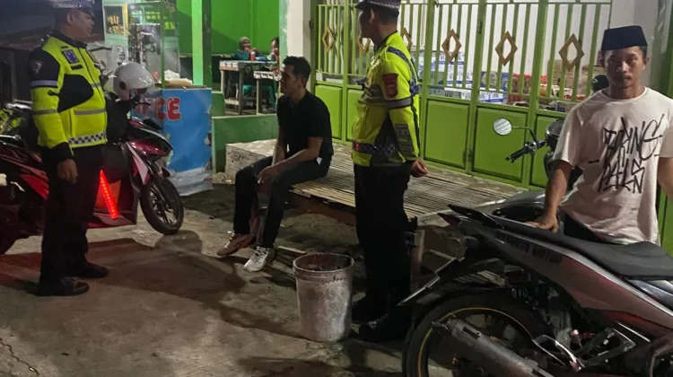 PJR Ditlantas Polda Sulbar Terus Berikan Rasa Aman Kepada Masyarakat