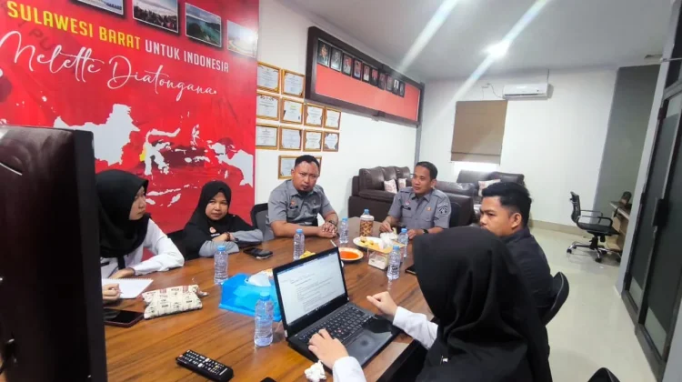 Kemenkum Sulbar Matangkan Agenda Strategis Layanan KI Triwulan II