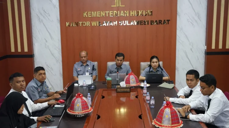 Kemenkum Sulbar Paparkan Hasil Anev Perda Swasembada Pangan