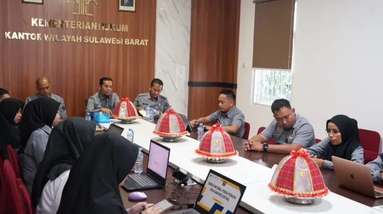 Perkuat Perlindungan Hukum, Kanwil Kemenkum Sulbar Dorong Pembentukan Perda KI