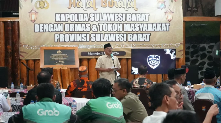 Halal Bihalal bersama Tomas, Kapolda Sulbar Komitmen Tingkat Layanan