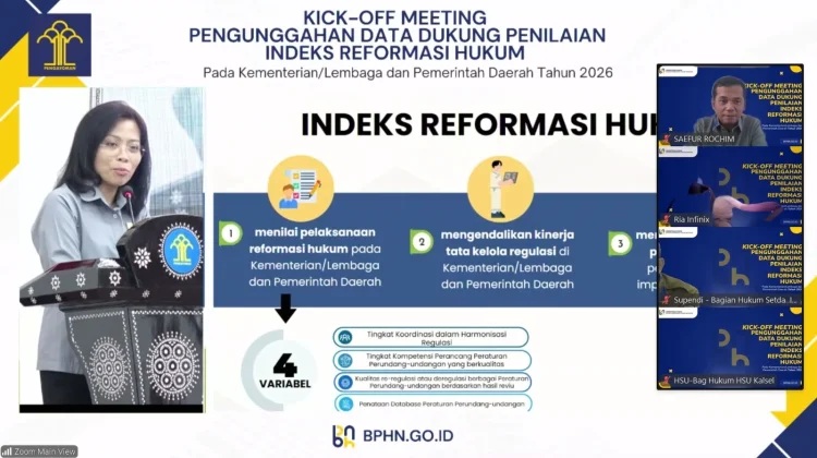 Kemenkum Sulbar Komitmen Bangun Sinergi Reformasi Hukum