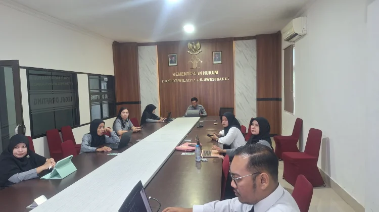 Kanwil Kemenkum Sulbar Matangkan Harmonisasi Ranperda untuk Kepastian Hukum