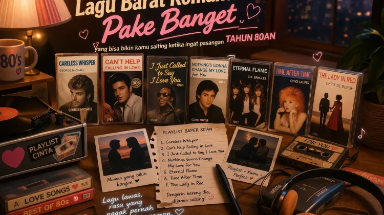 Referensi Lagu Barat Romantis Pake Banget Era 80-an yang Bikin Kamu Salting saat Ing