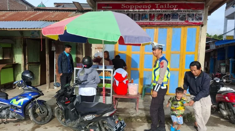 Satlantas Polres Mamasa Ingatkan Warga Tertib Berlalu Lintas