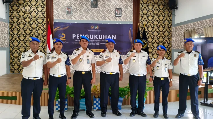 Kakanwil Ditjenpas Sulbar Kukuhkan Satuan Tugas Operasi Kepatuhan Internal