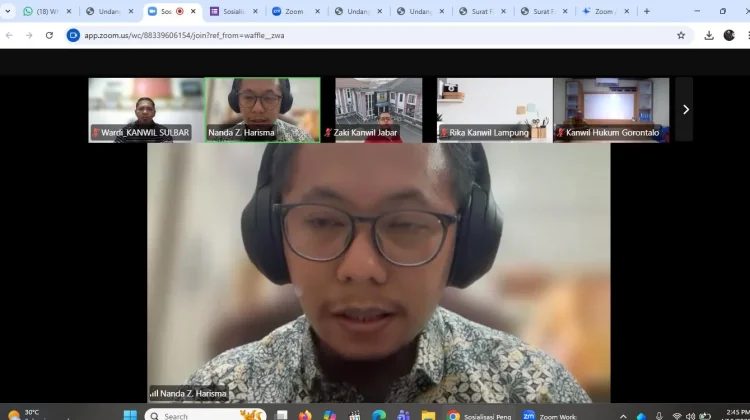 Kanwil Kemenkum Sulbar Siap Implementasikan Aplikasi Apostille Baru