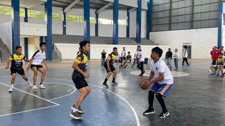 Rutan Mamuju Unjuk Gigi di Turnamen Basket Antar-UPT Sulbar