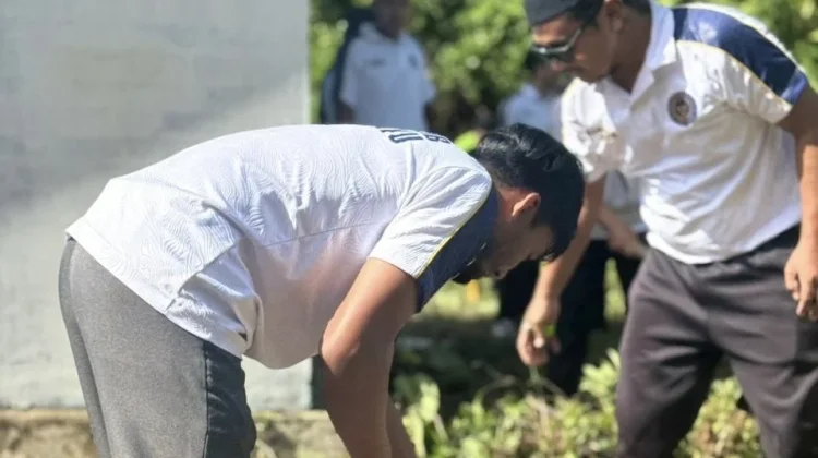Warga Binaan Rutan Pasangkayu Gelar bakti Sosial