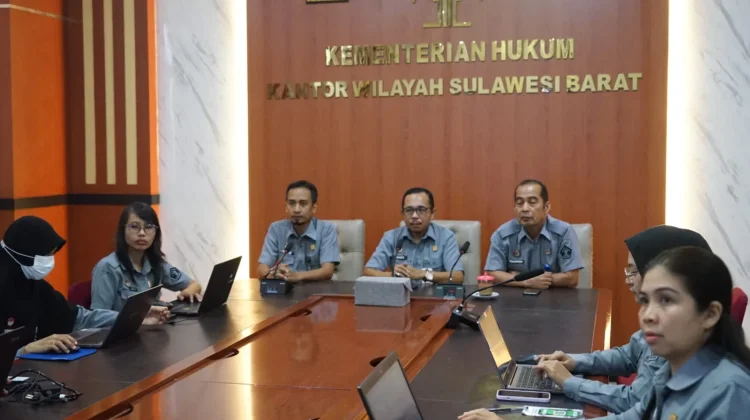 Kemenkum Sulbar Tekankan Penguatan SPIP dan Akuntabilitas