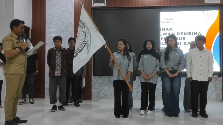 Pelantikan Forum Zilenial 2026–2027, Kesbangpol Sulbar Dorong Peran Generasi Muda