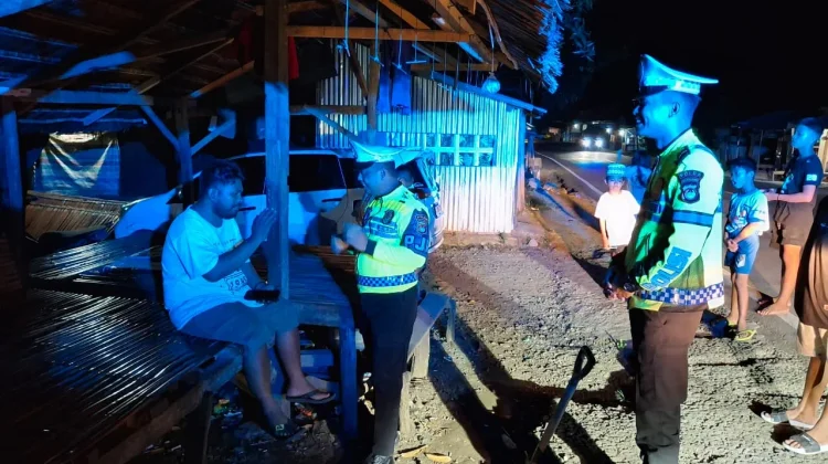 Ditlantas Polda Sulbar Gencarkan Patroli Malam, Minimalisir Risiko Kecelakaan