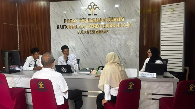 Kemenkum Sulbar Fasilitasi Bantuan Hukum Gratis Seorang Warga di Polman