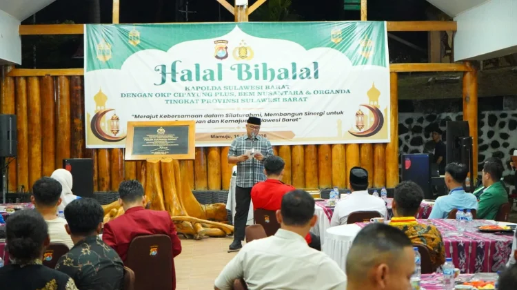 Kapolda Sulbar Gelar Halalbihalal Bersama Masyarakat dan Mahasiswa
