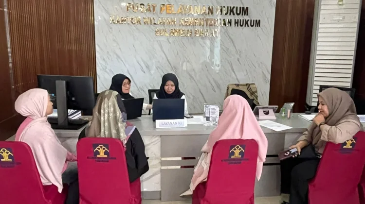 Kemenkum Sulbar Terbitkan Sertifikat Hak Cipta Alumni Universitas Tomakaka