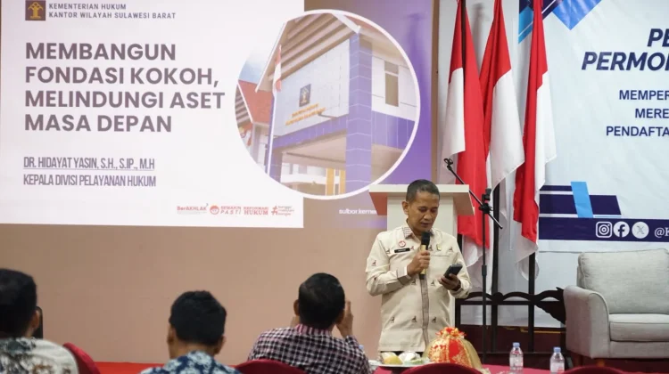 Kemenkum Sulbar Masifkan Pendaftaran Perseroan Perorangan