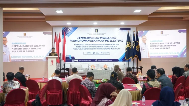 Kemenkum Sulbar Lakukan Pendampingan untuk Tingkatkan Daya Saing Produk Lokal
