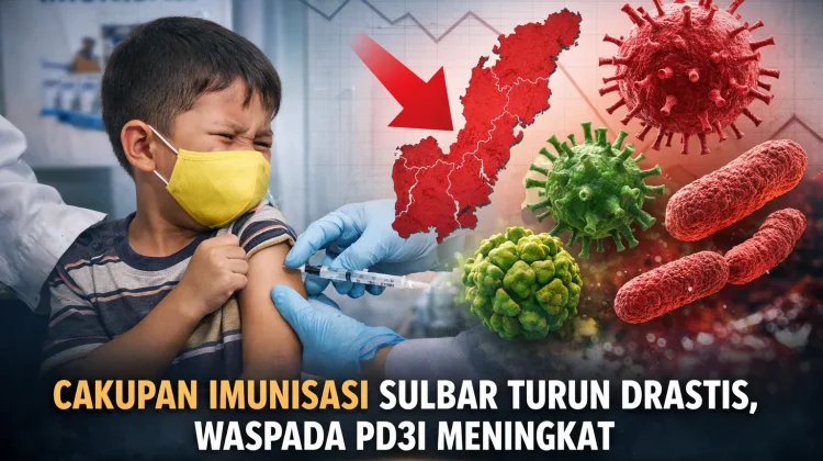 Cakupan Imunisasi di Sulbar Turun Drastis, Waspada Campak Meningkat
