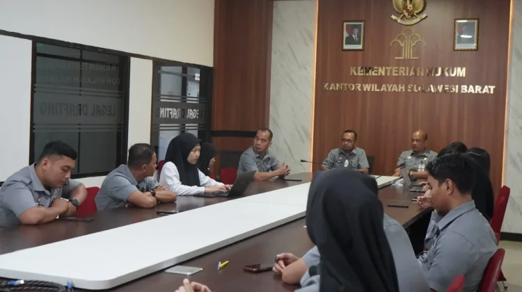 Kemenkum Sulbar Siap Hadapi Evaluasi ZI oleh TPI