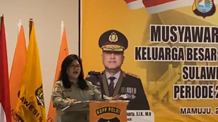 Hadiri Musda II KBPP Sulbar,  Dr. Evita Nursanty  : Bantu Polri jaga Kantibmas