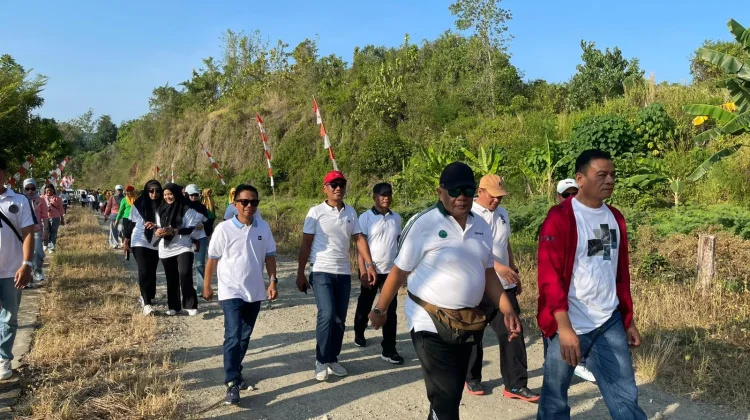 Rutan Mamuju Meriahkan Jalan Sehat HBP Ke-62 Sulbar