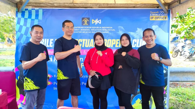 Peringatan Hari KI Sedunia, Kemenkum Sulbar Hadirkan Layanan di CFD