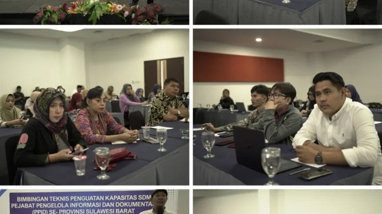 Pemkab Mateng Ikuti Bimtek Penguatan Kapasitas SDM PPID Tingkat Sulbar