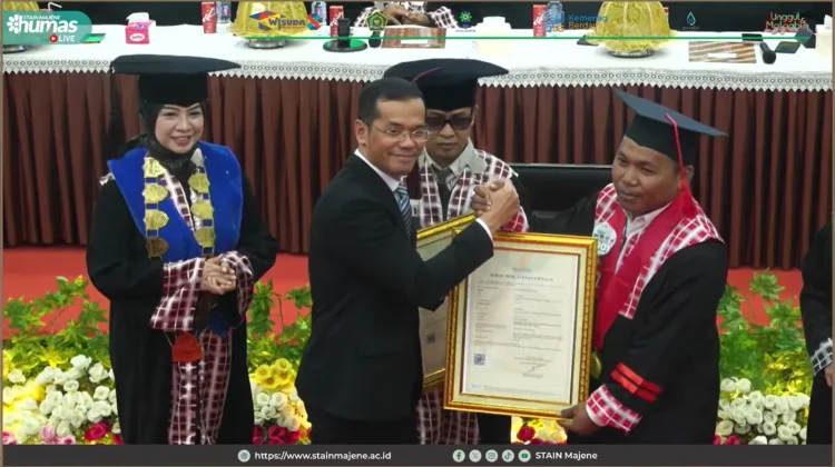 Kemenkum Sulbar Catat 189 Sertifikat Hak Cipta Dosen dan Wisudawan STAIN Majene