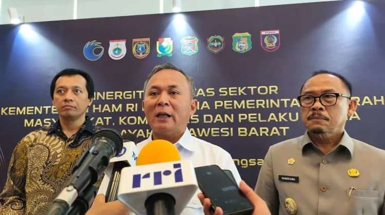 Kemenham Mulai Sinergitas HAM Lintas Sektor Nasional dari Sulbar