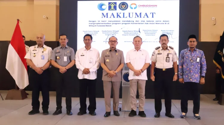 Kemenkum Sulbar Dukung Sinergi Lintas Sektor KemenHAM Untuk Masyarakat