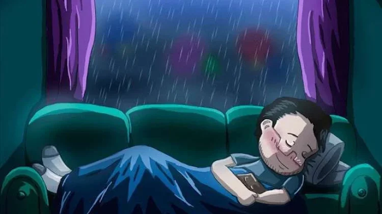 Tidur Nyenyak di Tengah Derasnya Hujan