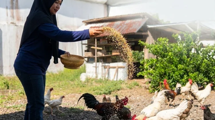 Dukung Ketahanan Pangan, Lapas Perempuan Mamuju Kembangkan Peternakan Ayam