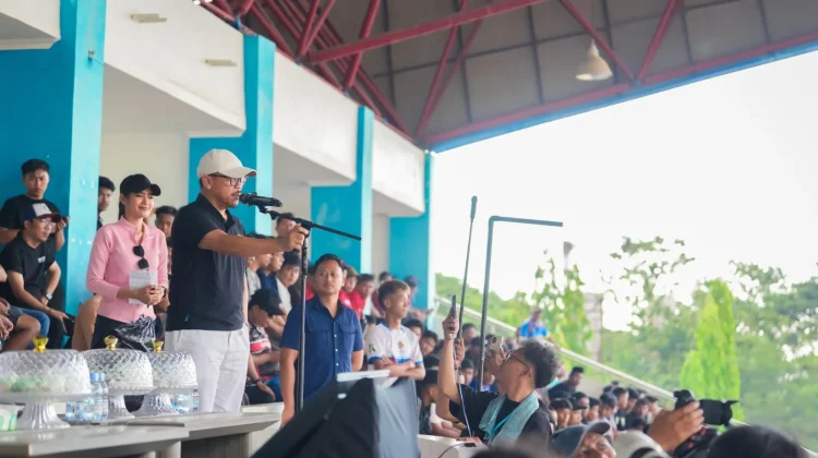 Bangkitkan Sepak Bola, Gubernur Sulbar : Butuh Dukungan PSSI, Club dan Sponsor