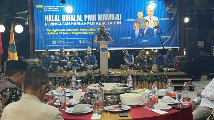 Hadiri Harlah ke-66 PMII, Gubernur Sulbar Dorong Kader PMII Jadi Pengusaha