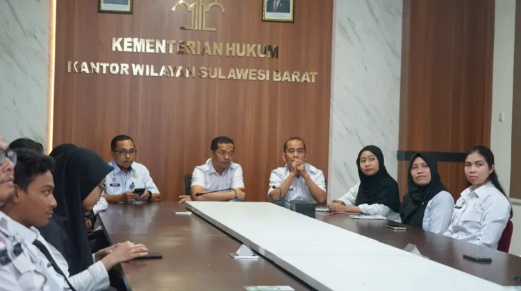 Evaluasi Kinerja, Kemenkum Sulbar Tegaskan Komitmen Peningkatan Kinerja