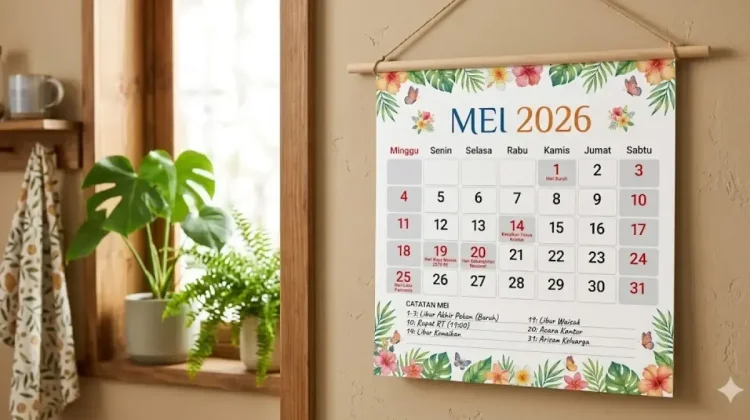 Catat, Ini Deretan Hari Penting dan Libur di Mei 2026