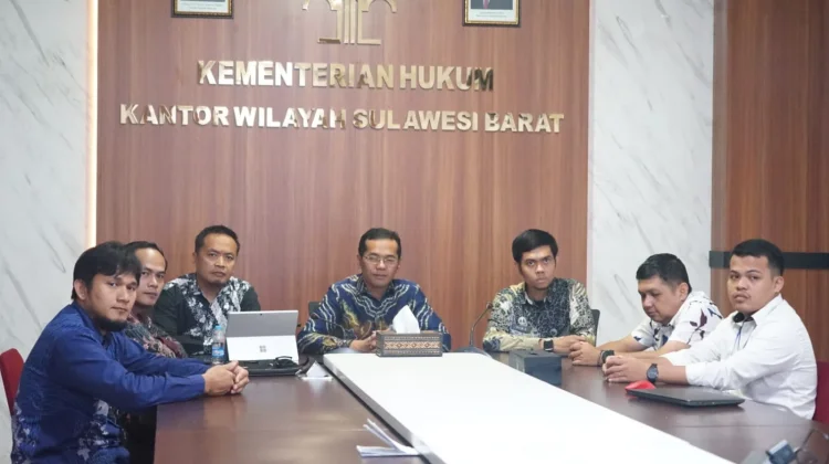 Kanwil Kemenkum Sulbar Dukung Penguatan Program Anugerah Legislasi Daerah