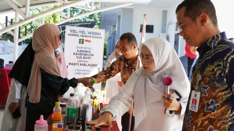 DWP Kemenkum Sulbar Gelar Bazar, Dorong UMKM Naik Kelas