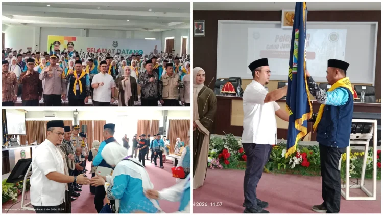 Pemkab Mateng Lepas 229 CJH ke Makassar, menggunakan 10 Unit Bus