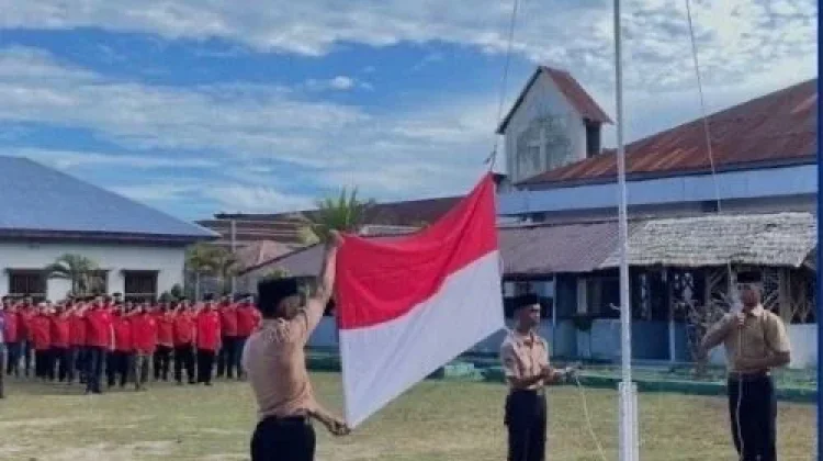 Tumbuhkan Nasionalisme, Warga Binaan Rutan Pasangkayu Gelar Upacara Bendera