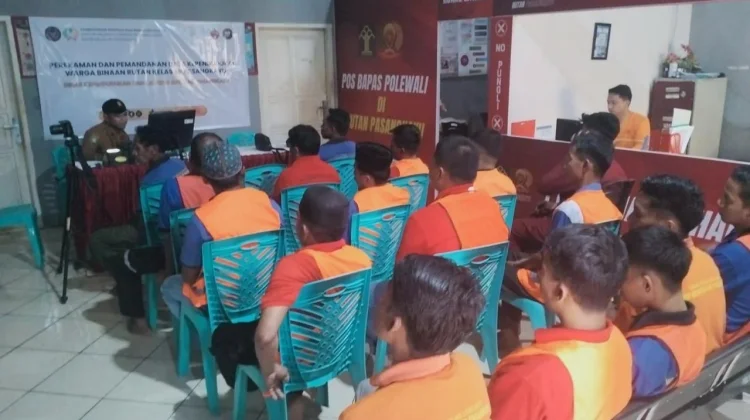 Rutan Pasangkayu dan Disdukcapil Gelar Perekaman KTP bagi Warga Binaan