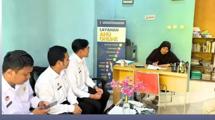 Kemenkum Sulbar Evaluasi Notaris di Mamuju Tengah