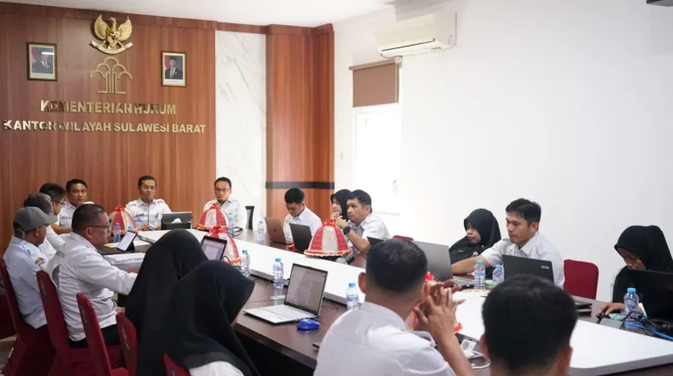 Kemenkum Sulbar Tingkatkan Layanan Harmonisasi Produk melalui Rumah Harmoni
