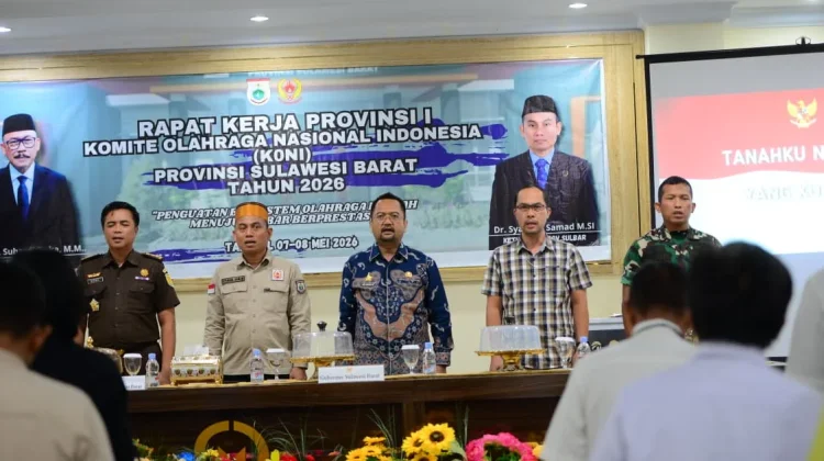 Pemprov Sulbar Apresiasi Langkah KONI Susun Strategi menuju PON