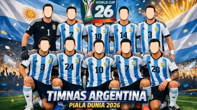 Jadwal Fase Grup Argentina di Piala Dunia 2026