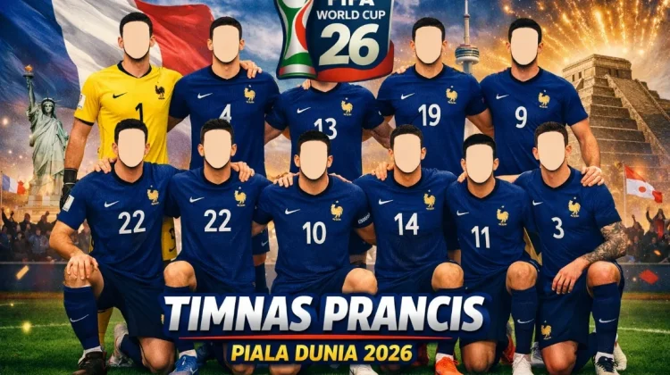 Jadwal Fase Grup Timnas Prancis di Piala Dunia 2026