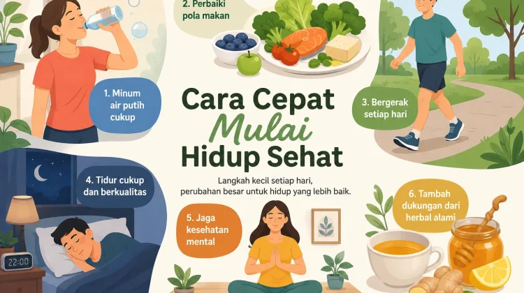 Cara Sederhana Memulai Hidup Sehat dari Sekarang