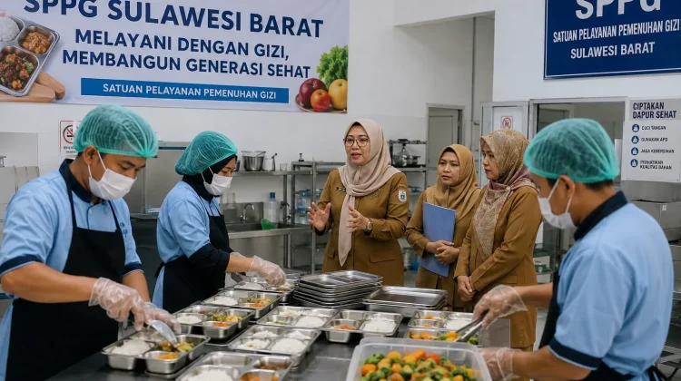 SPPG di Sulbar Jadi 171, Puluhan Unit Masih Disuspend karena Belum Penuhi Standar