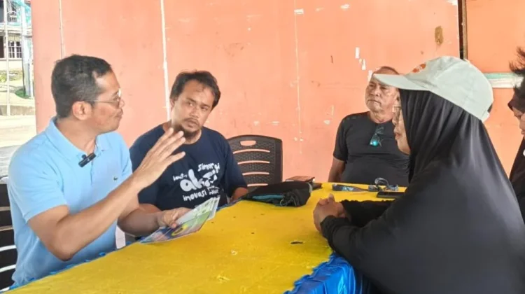 Kemenkum Sulbar Pimpin “Mapparede Hukum” di Pulau Karampuang,